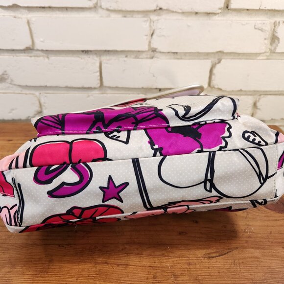 Coach Kyra Floral Print Shoulder bag Purse - Picture 8 of 14